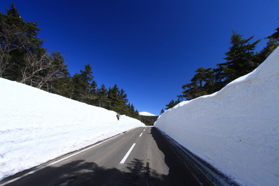 Bandai-Azuma Skyline Snow Corridor